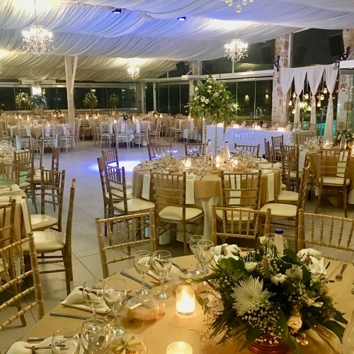 Wedding venue with hall